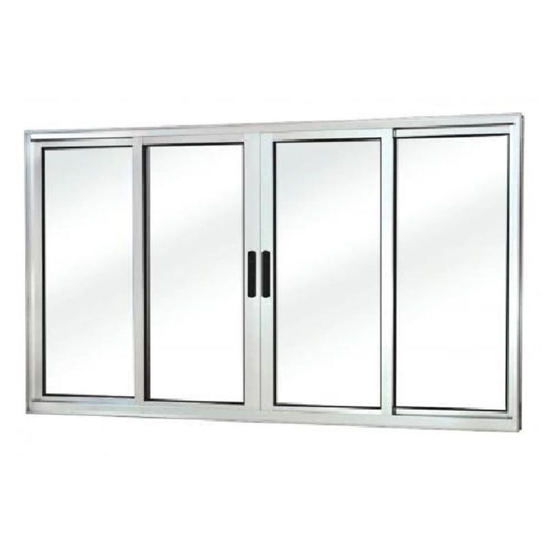 Janela-em-Aluminio-1-50lx1-00a-4-Folhas-de-Correr-Vidro-Liso-Quality
