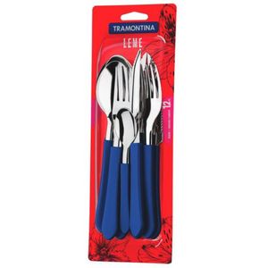 Faqueiro Inox 12pc Leme Az Esc 23198139  - Tramontina Util