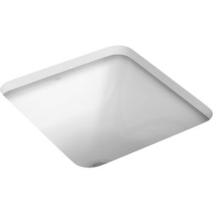 Cuba Embutir Branco Gelo Quadrado 350mm Deca