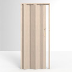 Porta Sanfonada Bege 84cm Perfilplast