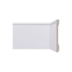 Rodapé/Alizares Lev 152 Rp/Branco 15cm 2,40 21664 Santa Luzia