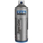 Tinta-Spray-Super-Color-Cinza-Petroleo-Fosco-Expression-400ml-312g-Tek-Bond