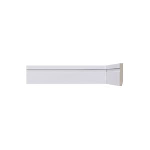 Rodapé/Alizares Lev 52 Rp/Branco 5 5cm 2,40 Santa Luzia