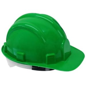 Capacete com Carneira Verde Worker