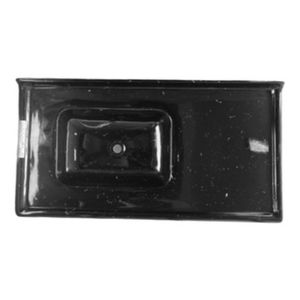 Pia Deslocada 100x50cm 1 Cuba Preto Dfibra