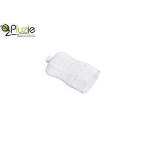 Tomada Desmontável Pino Fêmea 2p 10a Branco 9826 Pluzie