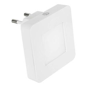 Luz Noturna Quadrado Liso LED 0,5W Bivolt Blumenau