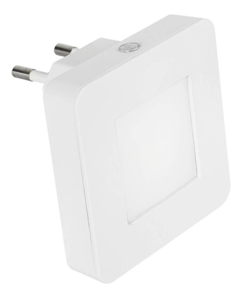 Luz-Noturna-Quadrado-Liso-LED-0-5W-Bivolt-Blumenau