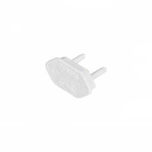 Tampão Para Tomada 2P+T Branco 8713 Pluzie