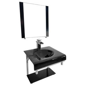 Gabinete Cuba Preto Retangular 45x35cm Vmex