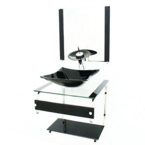 Gabinete Cuba Preto Quadrado 45x45cm Vmex