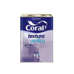 Textura Acrílica Branco 25kg 16 Litros Coral