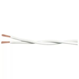 Cabo Torcido 300V 2x2,5mm Branco Metro Megatron