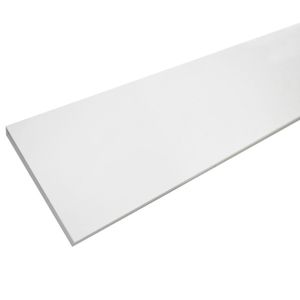 Peitoril 1,25x0,13 Mármore Branco Marcossil