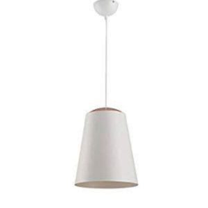 Luminária Pendente para Cozinha Lephare 35cm Branco e Cobre E27 Avant