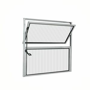 Vitrô Basculante 40x60 Vidro Natural Canelado Lider