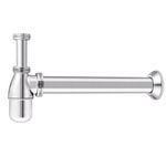 Sifao-para-Lavatorio-Tubo-e-Copo-em-ABS-30cm-Cromado-1-2-Forusi