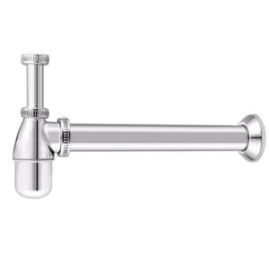 Sifão para Lavatório Super ABS 30cm Cromado 1/2 9240023,25 Forusi
