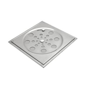 Grelha de Aço Inox com Caixa Quadrada 10cm Forusi