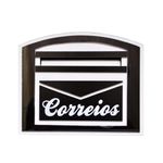 Porta-Carta-Acm-Igreja-Espelhado-com-Preto-Metal-Plast