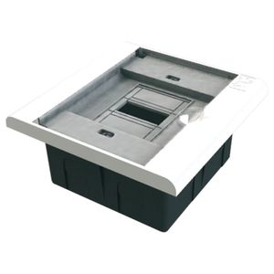 Caixa de Distribuição PVC 3N/4D de Embutir Fumê TAF