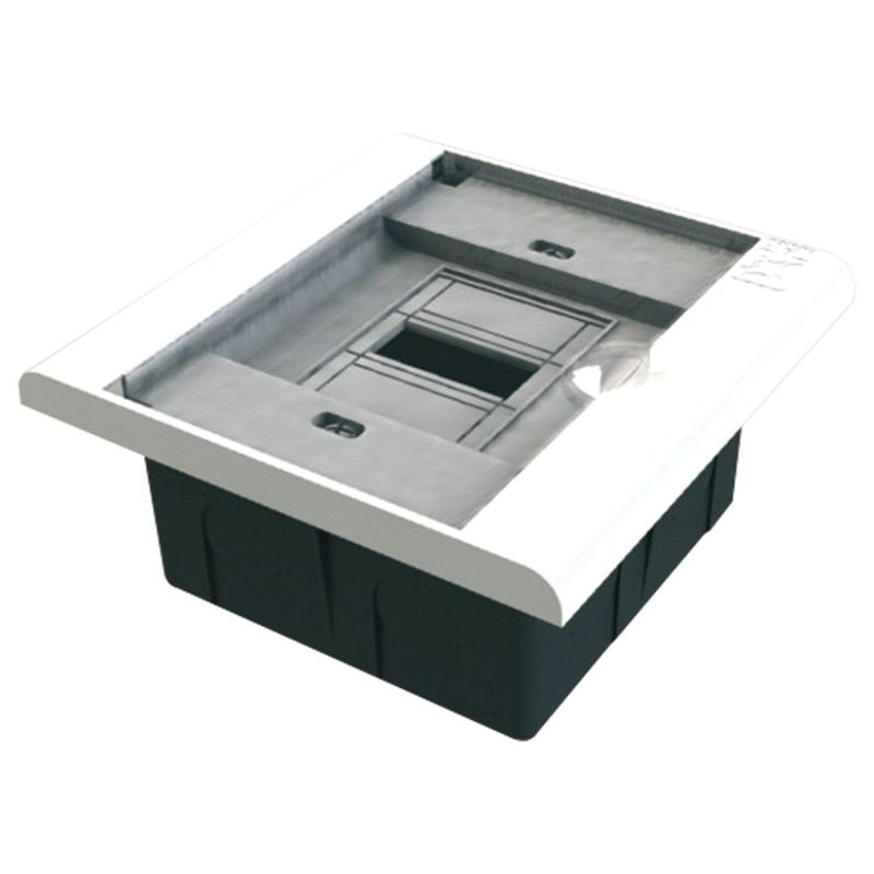 Caixa-de-Distribuicao-PVC-3N-4D-de-Embutir-Fume-TAF