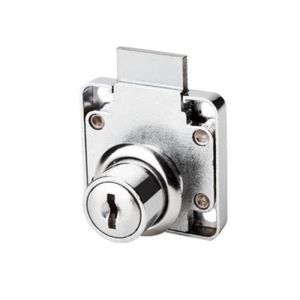 Fechadura para Gaveta Cromado 22mm Kala