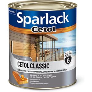 Verniz Cetol Classic Acetinado Mogno 0,9 Litros Sparlack