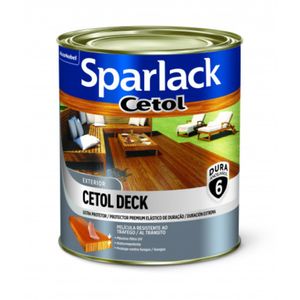 Verniz Base Solvente Cetol Deck Semi Brilhante Natural 0,9 Litros Sparlack