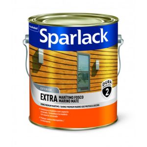 Verniz Extra Marítimo Natural Fosco 3,6 Litros Sparlack