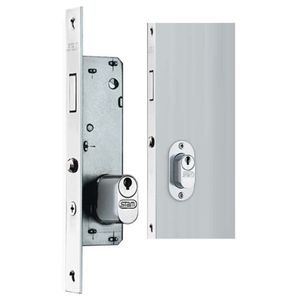 Fechadura Porta Correr Cromado Hela