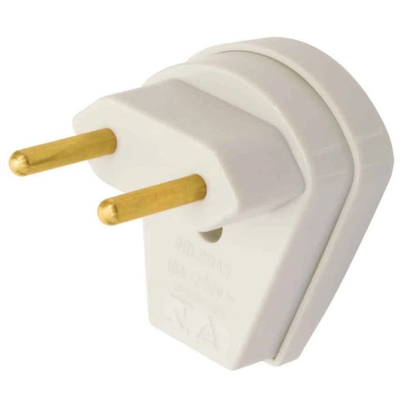 Plug-Pad-90-de-2-Pinos-de-10A-e-250V-na-Cor-Cinza-Fame