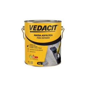 Massa Asfáltica Para Reparos Carbolástico Nº2 4Kg Vedacit