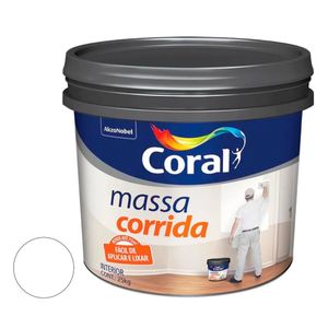 Massa Corrida Balde Plast 25kg Coral