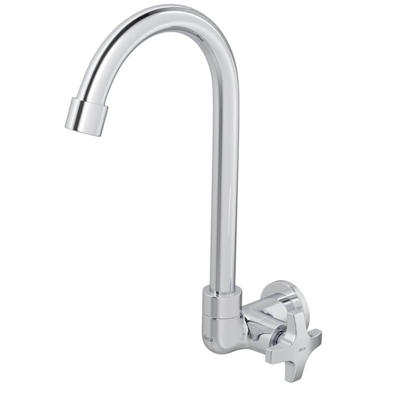 Torneira-Parede-para-Cozinha-com-Bica-Movel-Cromado-Deca