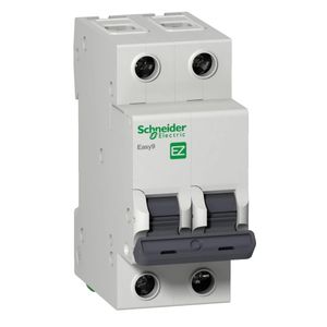 Disjuntor de 2 Polos 20a 3ka 400v Curva c Schneider