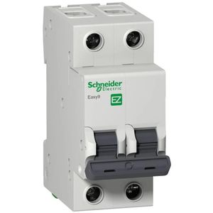 Disjuntor de 2 Polos 40a 3ka 400v Curva c Schneider