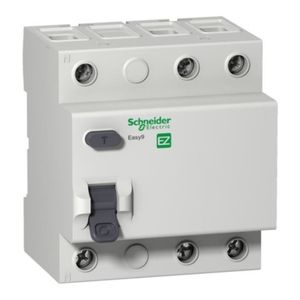 Interruptor Diferencial Idr9 3 Polos de 63A Tipo AC com 30mA de Sensibilidade e 3kA de Capacidade Schneider