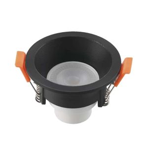 Spot LED 6W Redondo Bivolt 6500K Preto Blumenau