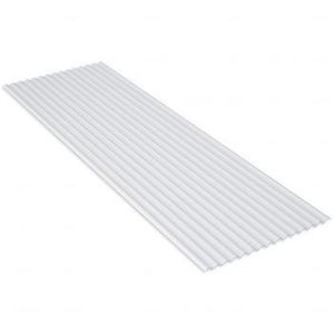 Telha Pvc Ondina Incolor 1,83x1,1m Fortlev