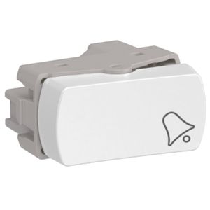 Conjunto Campainha Pulsador 10 Amperes 250 Volts Branco Miluz Schneider