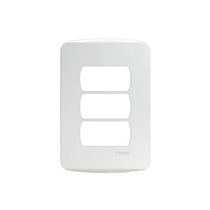 Placa 4x2 3 Postos Branco Miluz Schneider
