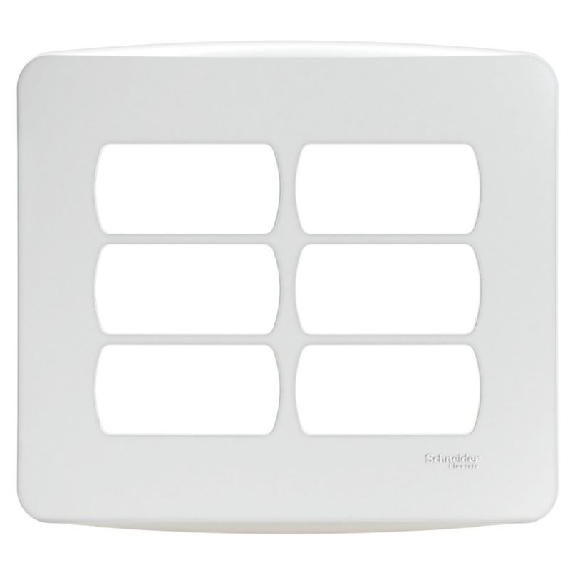 Placa-4x4-com-6-Postos-Branco-Miluz-Schneider