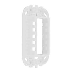 Suporte 4x2 para 3 Módulos Branco Miluz Schneider