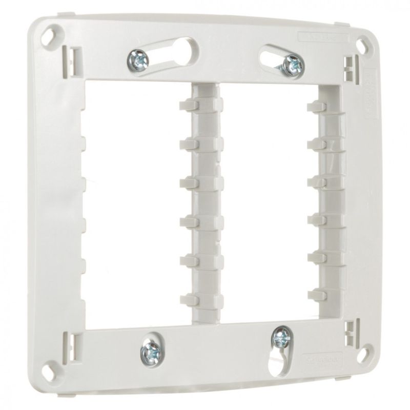 Suporte-4x4-para-6-Modulos-Branco-Miluz-Schneider