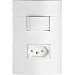 Conjunto-Interruptor-Simples---Tomada-2p-t-Lunare-de-10-Amperes-250-Volts-Schneider