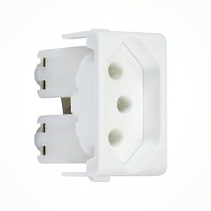 Módulo Tomada Branco Lunare 2p+t 20a 250v 1m Schneider