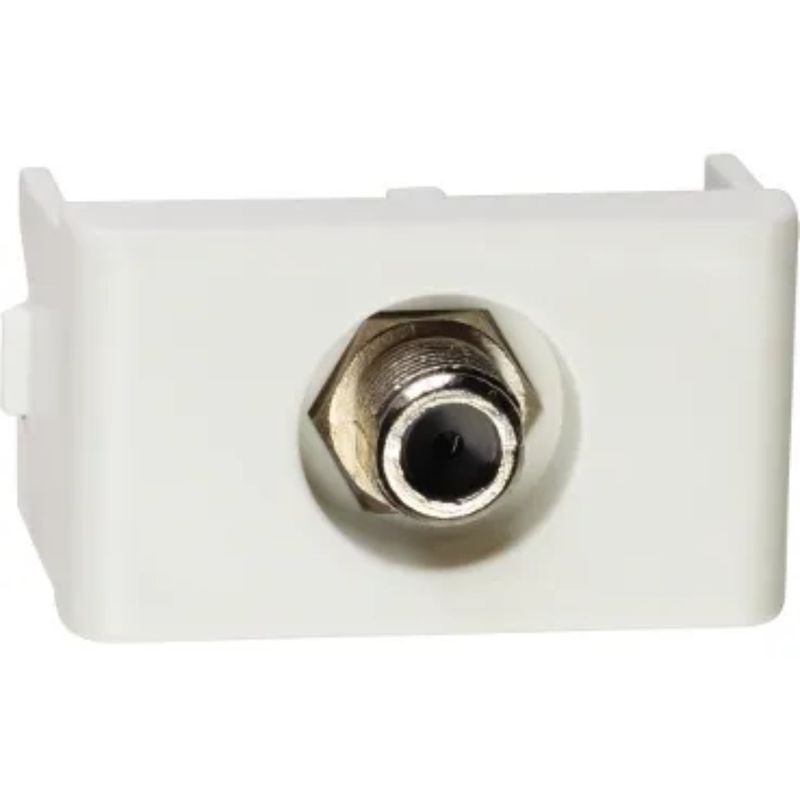 Modulo-Tomada-para-Antena-de-TV-para-Cabo-Coaxial-Branco-9mm-Lunare-Schneider
