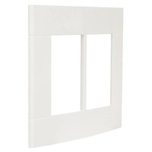 Placa de 4x4 polegadas com 6 Postos na Cor Branco Lunare Schneider