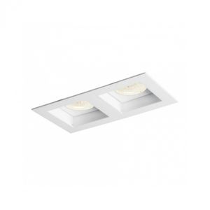 Spot de Embutir para Lâmpada Fluorescente Simples Branco Metalplast